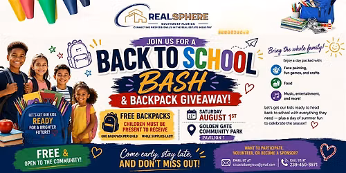 FREE Back-to-School Backpack Giveaway | Naples, FL