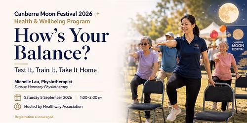 How\u2019s Your Balance? \u2013 Test It, Train It, Take It Home | Moon Festival 2026