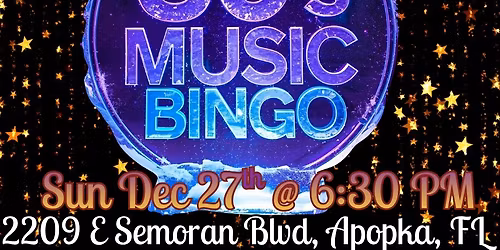 80's Music Bingo @ Hurricane Grill & Wings@Hurricane Grill & Wings