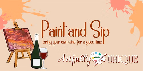 Paint Pour Paint and Sip