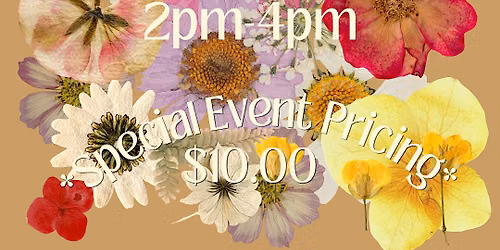 Pressed Flower Bookmark Workshop