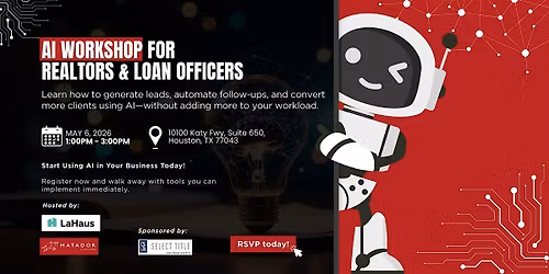 AI Workshop for Realtors and Loan Officers