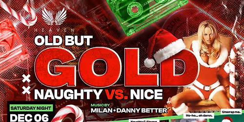 Old but Gold -\ud83d\ude08Naughty vs Nice\ud83d\ude07- Official Club Heaven Party - 12.06.