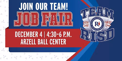 Richardson ISD Job Fair - December 4