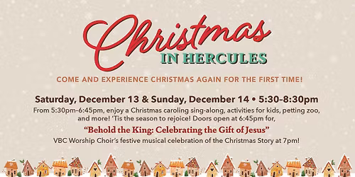 Christmas in Hercules 2025