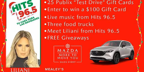 Radio party at Sports Mazda