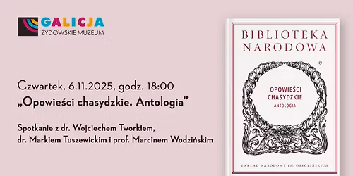 "Opowie\u015bci chasydzkie. Antologia" - krakowska premiera ksi\u0105\u017cki