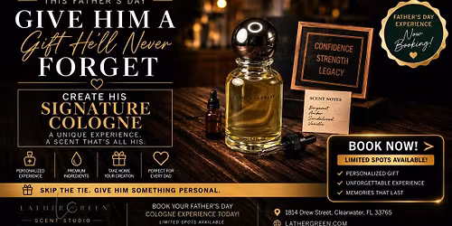 Father\u2019s Day Cologne Making Experience in Clearwater, FL