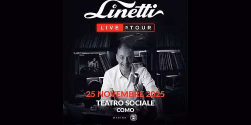 LINUS \u2013 RADIO LINETTI LIVE \/\/ Como, 25.11.2025