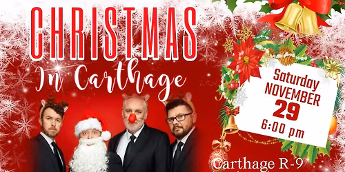 Christmas in Carthage with Master\u2019s Voice!!