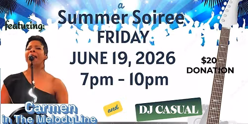 Mt. Zion Cemetery Board presents  A SUMMER SOIREE