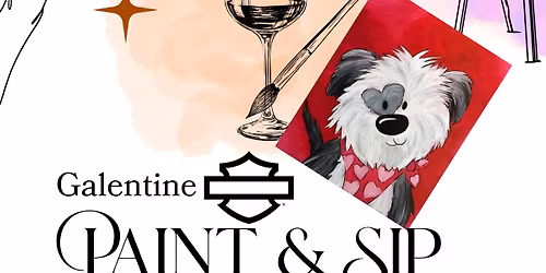GALENTINE PAINT & SIP | CLASS FULL!