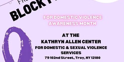 Community Block Party for Domestic Violence Awareness Month