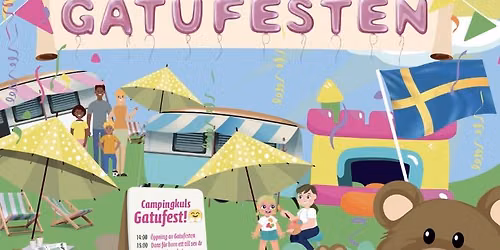 Gatufesten! Med kalaskul festivalst\u00e4mning f\u00f6r alla!\ud83d\udc96