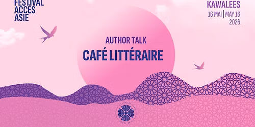 Caf\u00e9 litt\u00e9raire \/ Author Talk