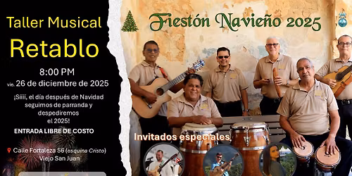 Fiest\u00f3n Navide\u00f1o 2025 con Taller Musical Retablo