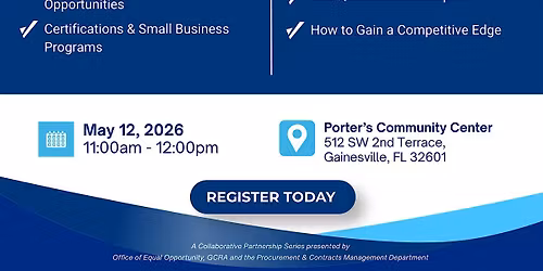 Learn How To Do Business With The City of Gainesville