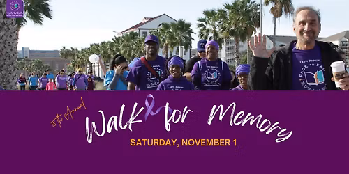 \ud83d\udc9c Walk for Memory 2025 \u2013 Corpus Christi