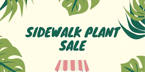 Sidewalk Plant Sale