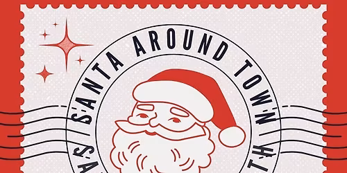 Santa Around Town Event