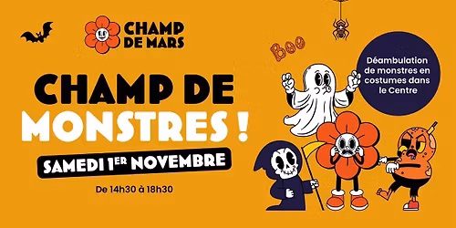 Parade monstres Halloween \u2022 Champ de Mars