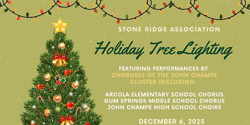 Stone Ridge's 6th Annual Holiday Tree Lighting