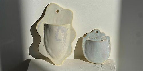 Ceramic Wall Hanging Vase Pottery Class - Beginner Ceramics Workshop
