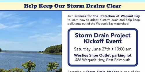 Don't Let Waquoit Bay Go Down the Drain!