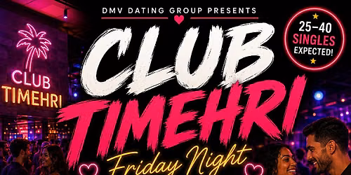 Friday Club Timehri DC Singles Mixer