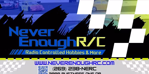 Never Enough R\/C: NERC Raceway OVAL club race