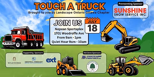 Touch a Truck presented by Landscape Ontario\u2019s Ottawa Chapter