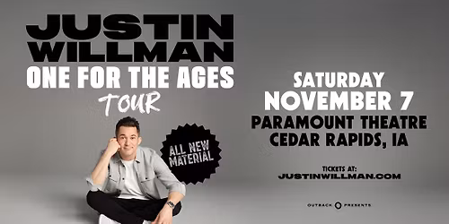 Justin Willman: One For The Ages Tour