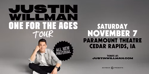 Justin Willman: One For The Ages Tour