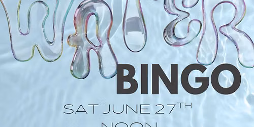 Kids Water Bingo at Shattered