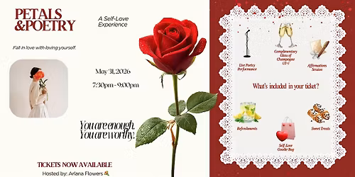 Petals&Poetry: A Self-Love Experience