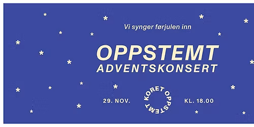 Oppstemt adventskonsert