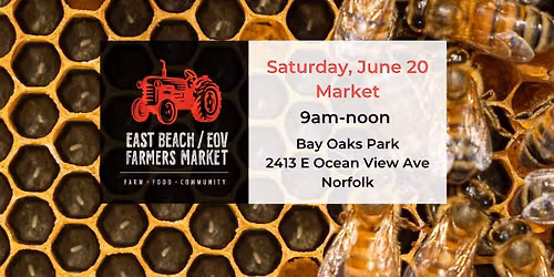 June 20 East Beach\/EOV Farmers Market