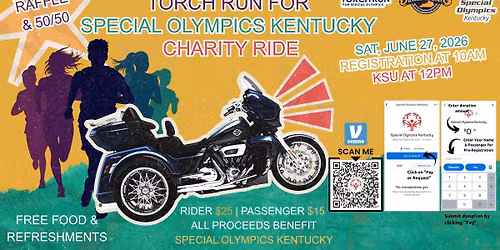 Law Enforcement Torch Run for Special Olympics Kentucky Charity Ride