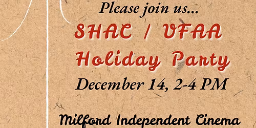 VFAA\/SHAC Holiday Party