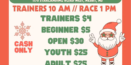 Jingle Bell Jam Barrel Race \ud83c\udf85\ud83c\udffc
