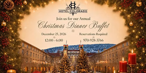 Christmas Dinner Hotel Colorado 