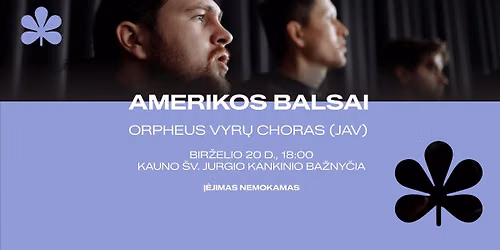 AMERIKOS BALSAI KAUNE: Orpheus vyr\u0173 choras (Arizona) | NEMOKAMAS