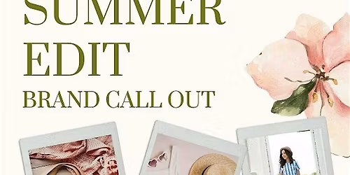 Pup Up Summer Edit - Brand Call out