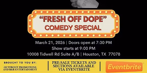 McKeever's "Fresh Off Dope" Comedy Special