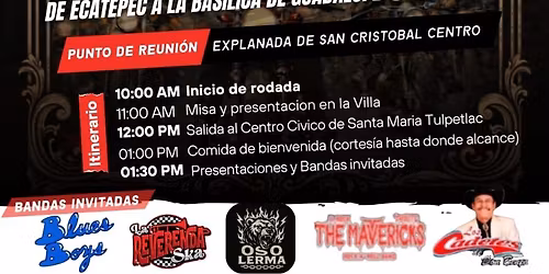 1a peregrinacion a la villa desde Ecatepec 