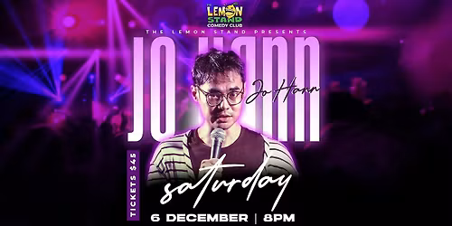 A Comedy Special | Jo Hann | Dec 6th 2025 @ The Lemon Stand Comedy Club