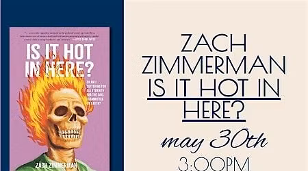 Author Event - Zach Zimmerman