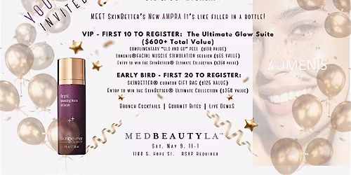 "Glo and Go" Brunch with SkinBetter\u00ae and Lumenis\u00ae