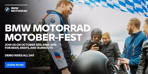 BMW Motorrad Motober-Fest with BMWMCGR