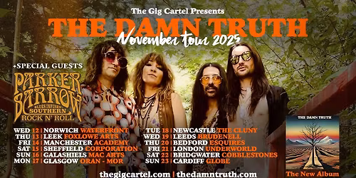 The Damn Truth + Parker Barrow \/\/ Leeds Brudenell